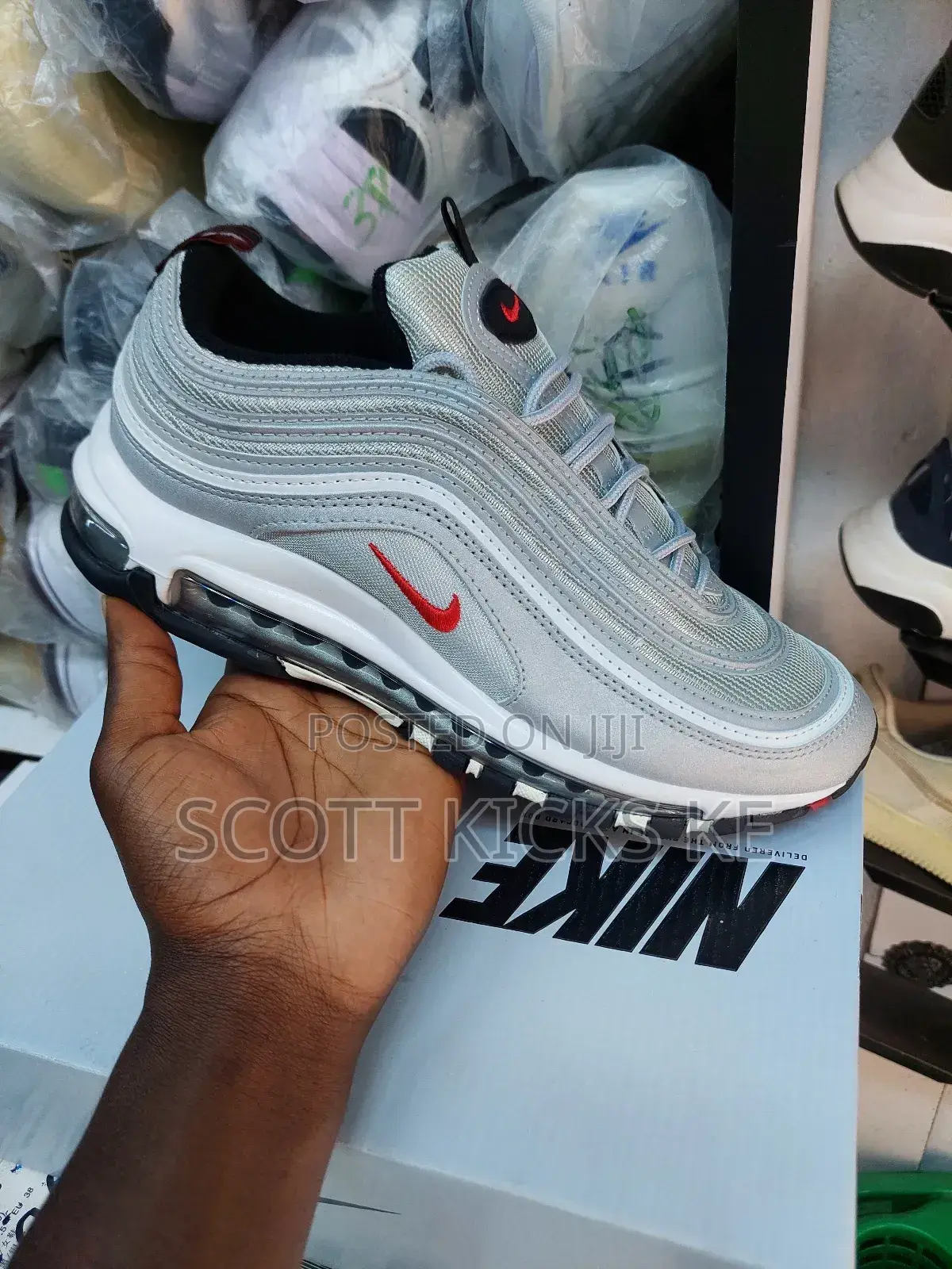 Airmax 97 Silver Black