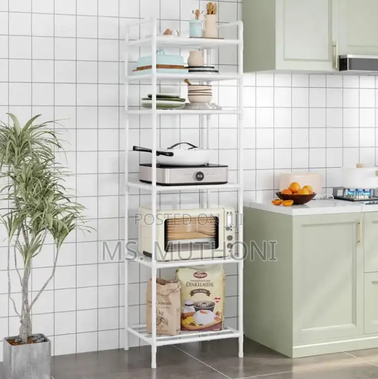 Multipurpose Kitchen Storage Rack With Wheels
