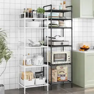 Multipurpose Kitchen Storage Rack With Wheels