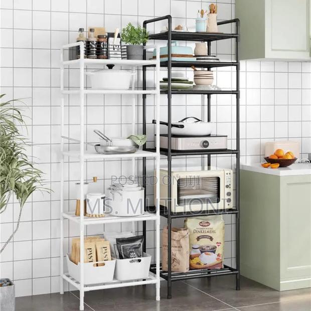 Multipurpose Kitchen Storage Rack With Wheels
