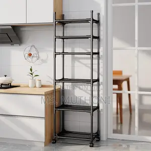 Multipurpose Kitchen Storage Rack With Wheels