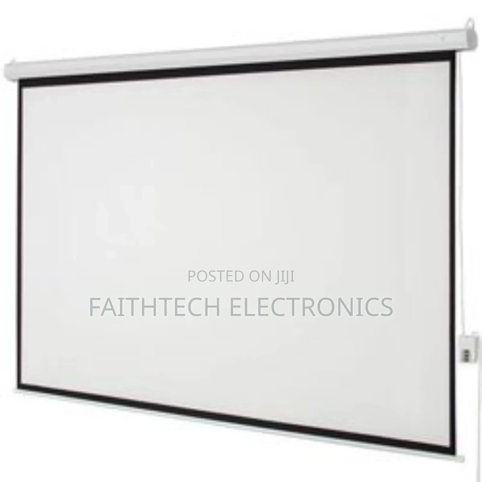 Remote Control Projector Screen – Ready to Install