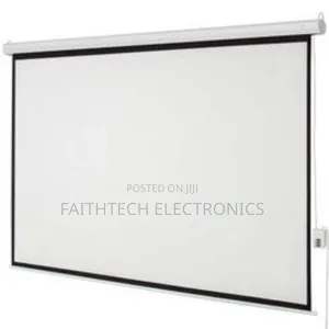 Remote Control Projector Screen – Ready to Install