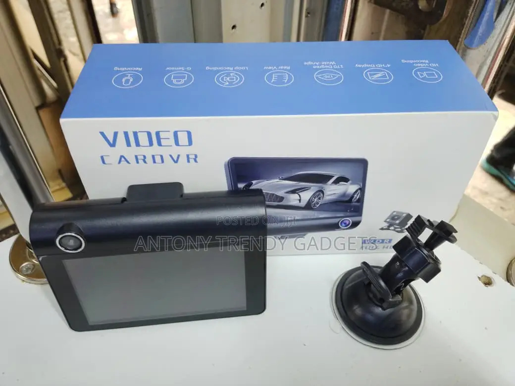 1080p Full Hd Car Dash Cam With Wide Angle & Night Vision