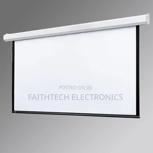Office School Electric Projector Screen 200 Cm by 200 Cm