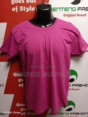 Plain Pink T-shirt - main view