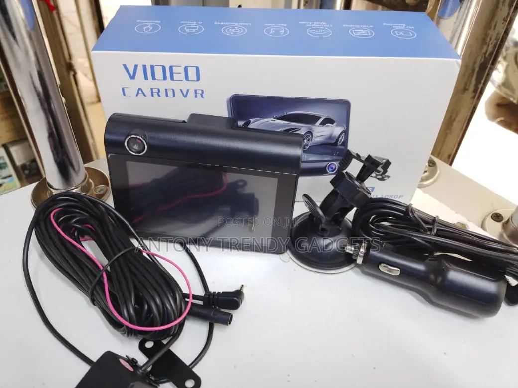 Vehicle Dashboard Camera Dvr With G-sensor & Loop Recording