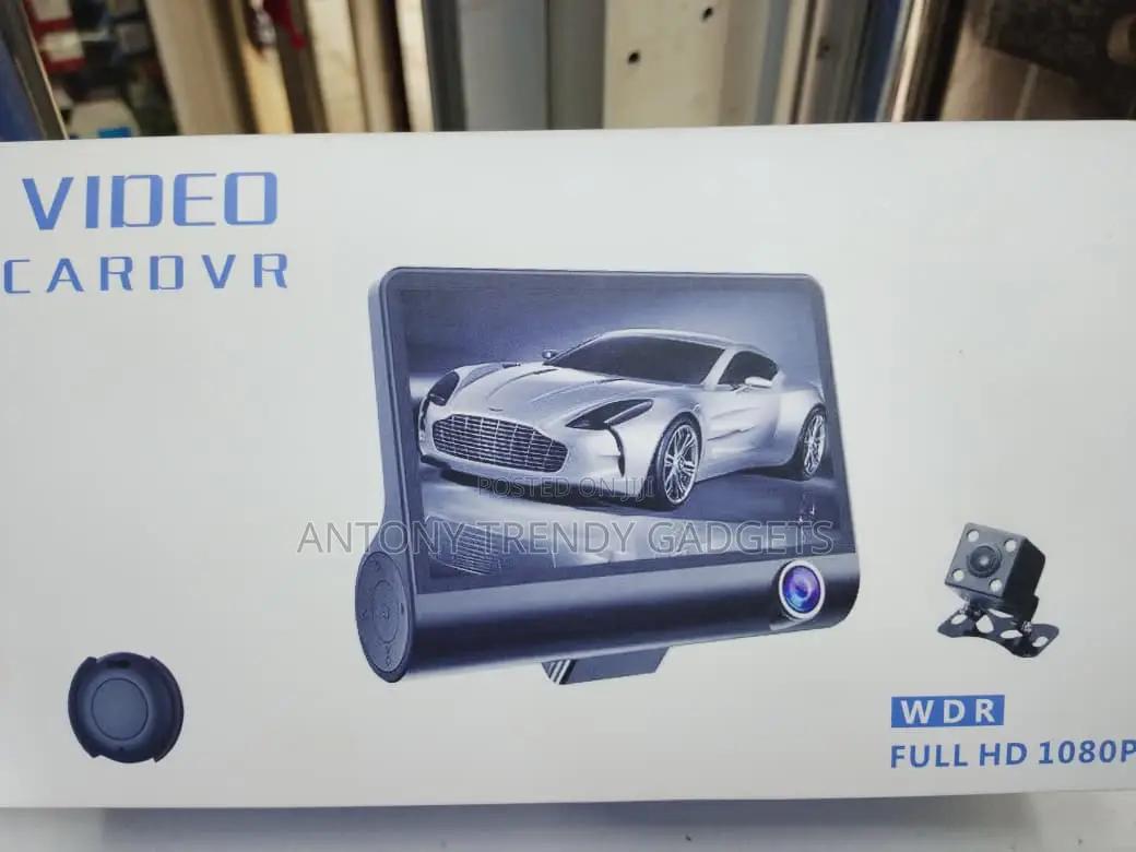 Full Hd Car Dvr Camera 170° Wide View With Motion Detection