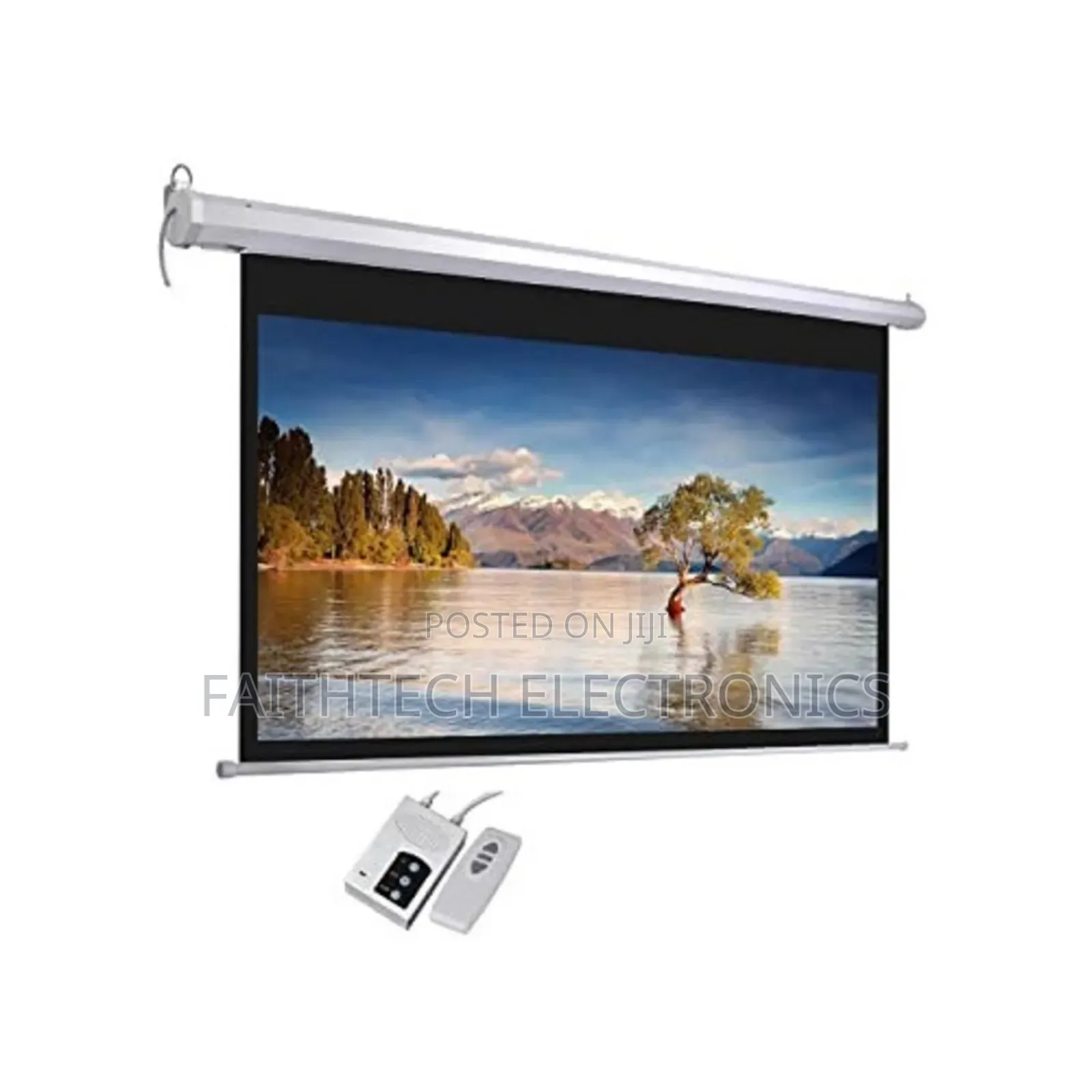 Large Electric Projector Screen for Events