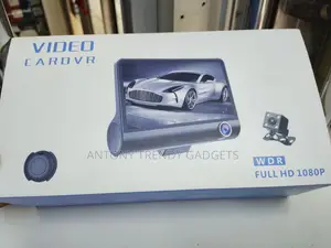 1080p Car Dash Camera With Infrared Night Vision & Lcd