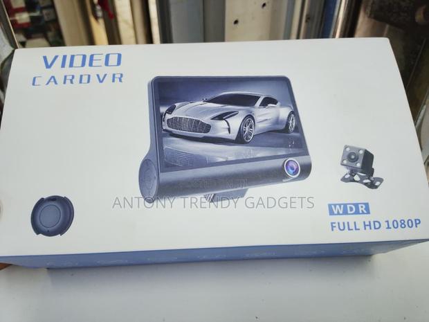 1080p Car Dash Camera With Infrared Night Vision & Lcd