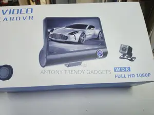 1080p Car Dash Camera With Infrared Night Vision & Lcd