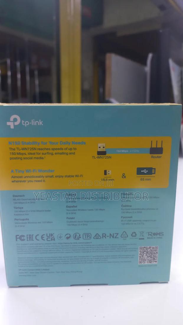 Tp-Link Tl-Wn 725n Wireless Usb Adapter - thumbnail 2