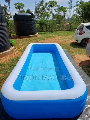 4m Inflatable Swimming Pool With Electric Pump