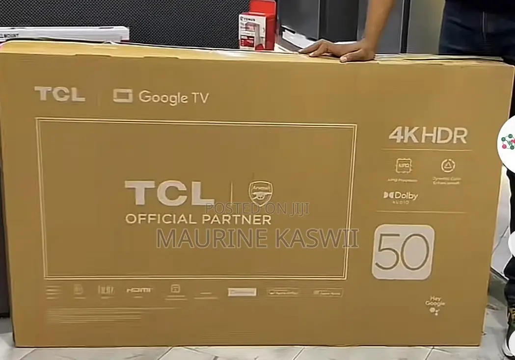 TCL 50” Inch Google Tv Frameless -50 V6c