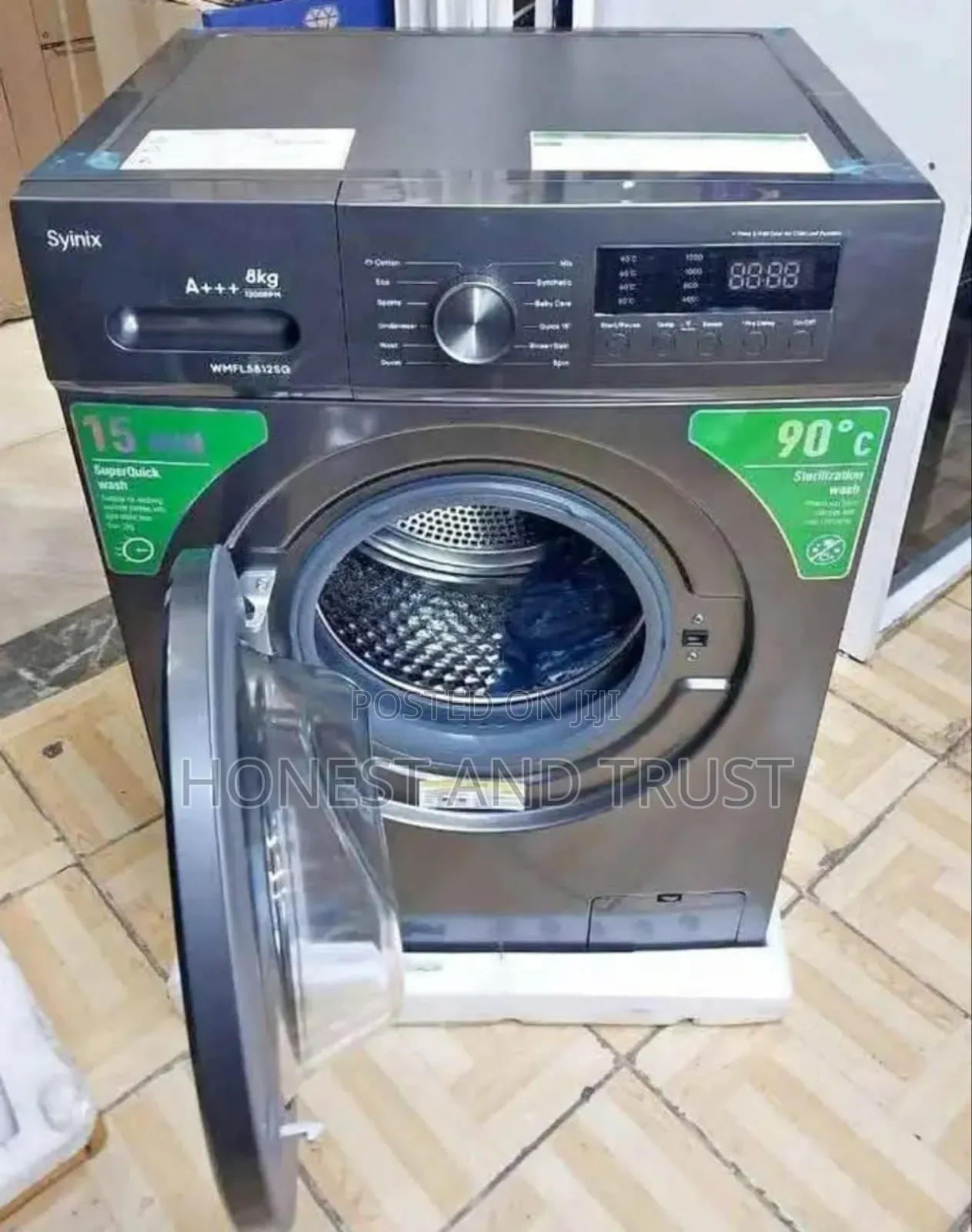 Syinix 8kgs Washing Machine Front Load