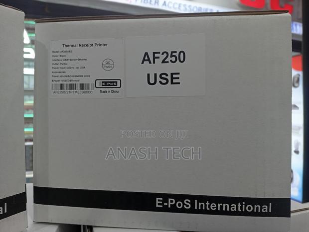 Epos Af 250 Thermal Receipt Printer 80 Mm Roll - main view