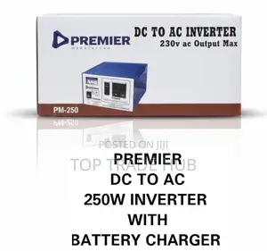 Premier Dc To Ac Power Inverter 250w With Battery Charger
