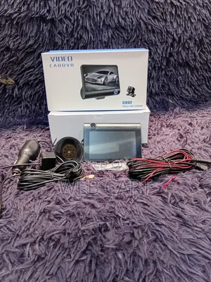 Full Hd 1080p 3-Lens Car DVR Dash Camera