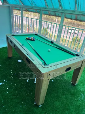  Pool Table Air Hockey Tennis Combo