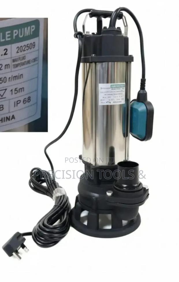 Premier 3hp Sewage Pump With Cutter 25m3/Hr 30max Head