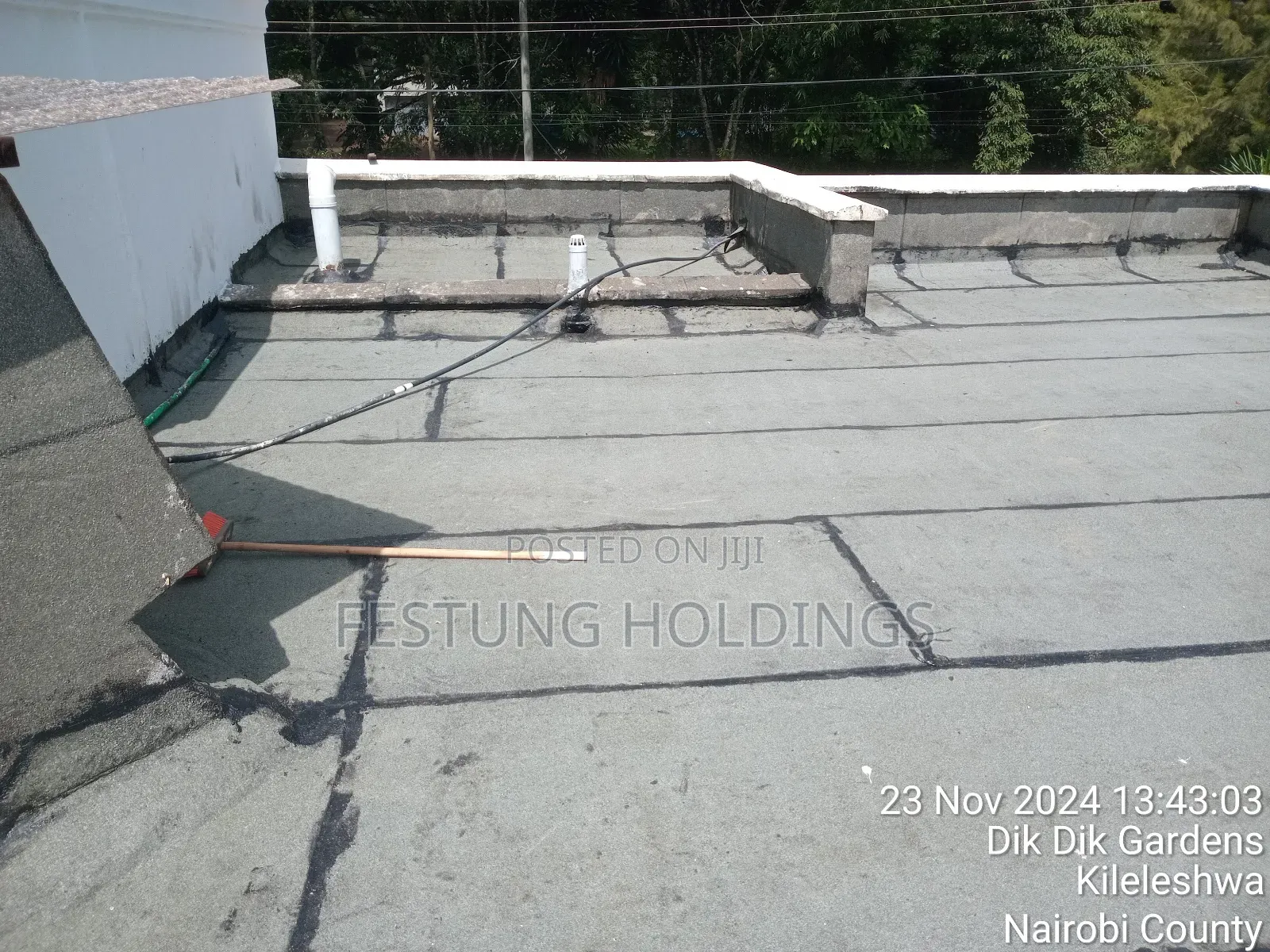 Flat Roof App Membrane Waterproofing Solution