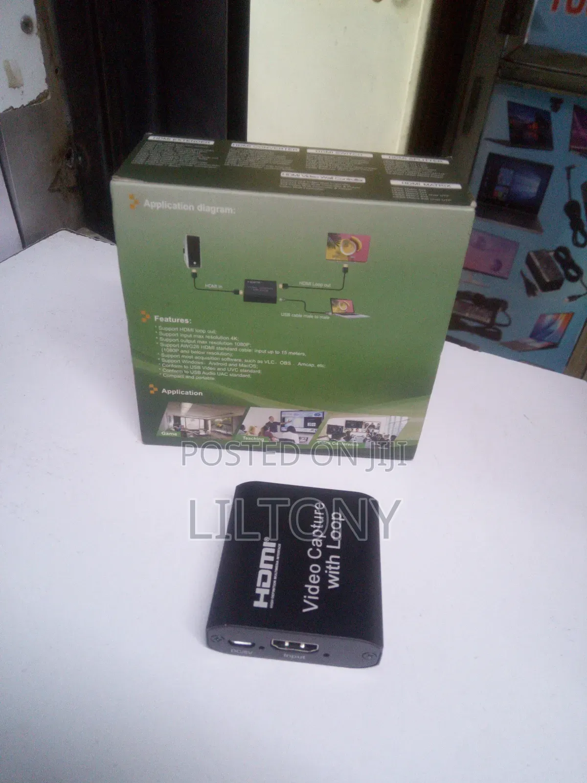Hdmi Video Capture With Loop Out