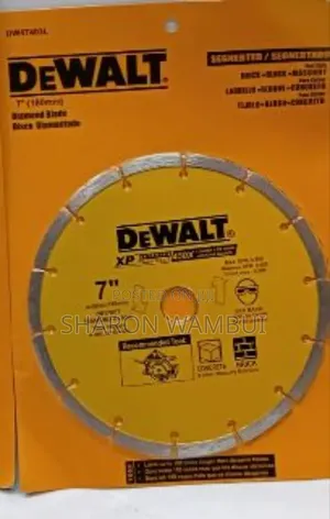 New 7inch Dewalt Diamond/7inch Dewalt Diamond
