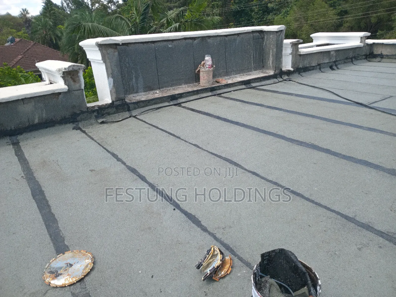 Flat Roof App Membrane Waterproofing Solution