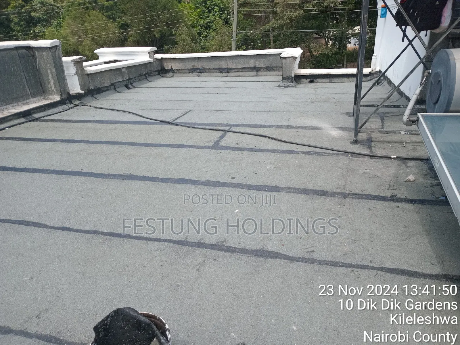 Flat Roof App Membrane Waterproofing Solution