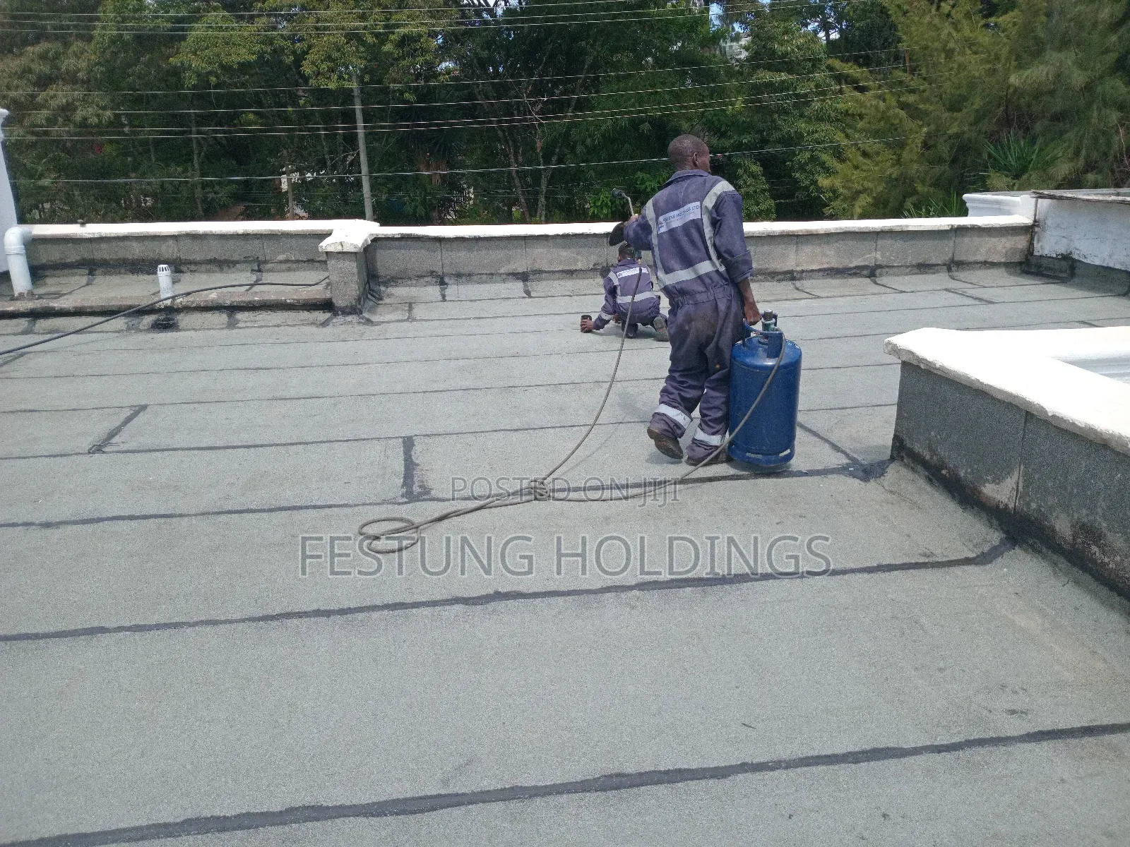 Flat Roof App Membrane Waterproofing Solution
