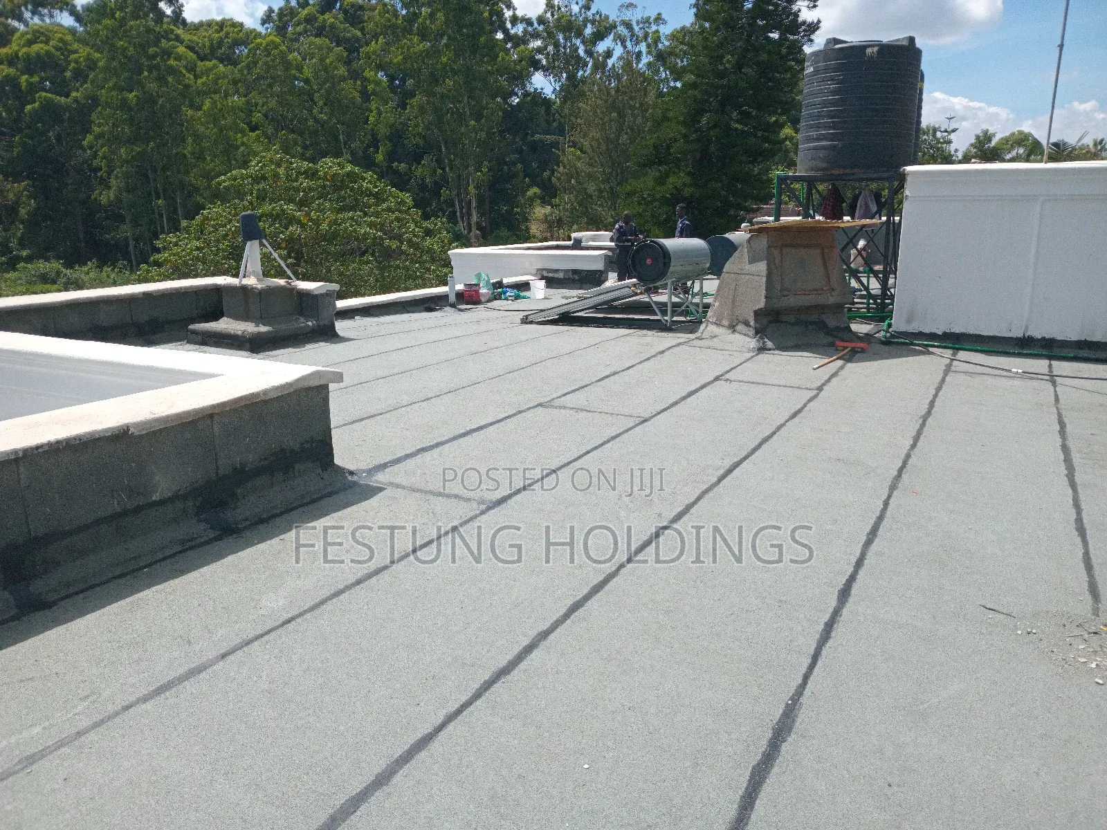 Flat Roof App Membrane Waterproofing Solution