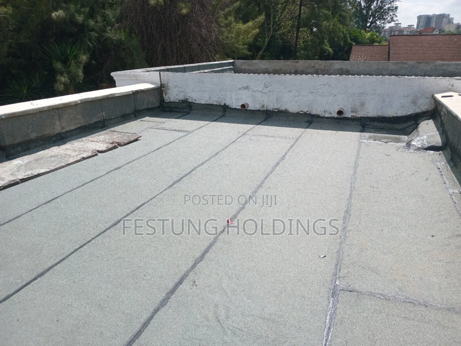 Flat Roof App Membrane Waterproofing Solution