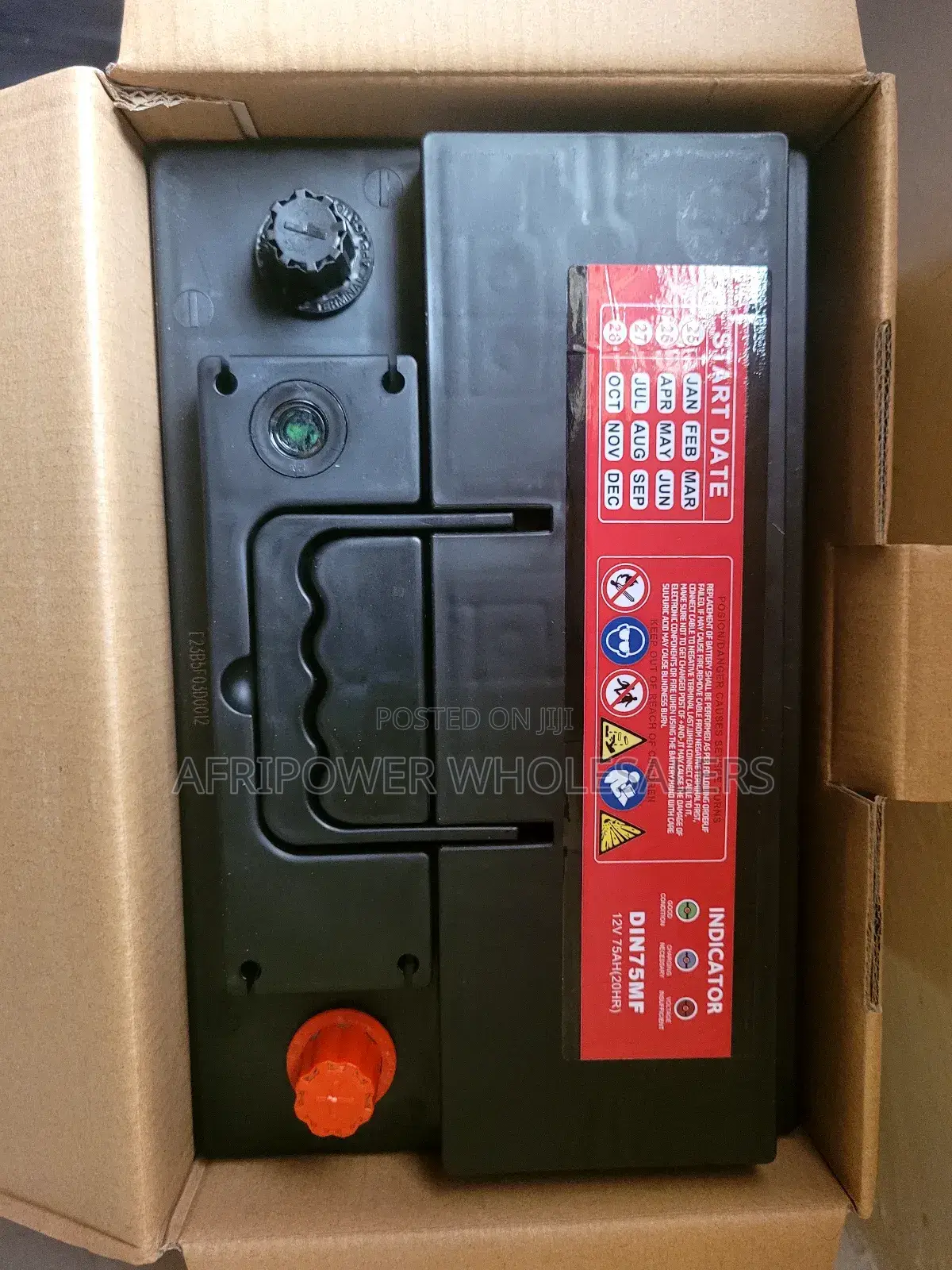 Din 75 Efb Car Battery Maintenance Free