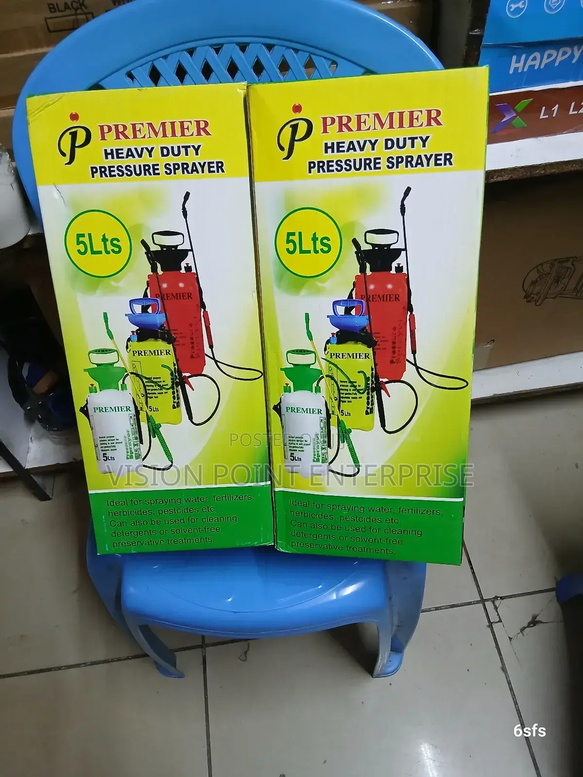 Premier Pressure Sprayer Heavy Duty 5ltrs