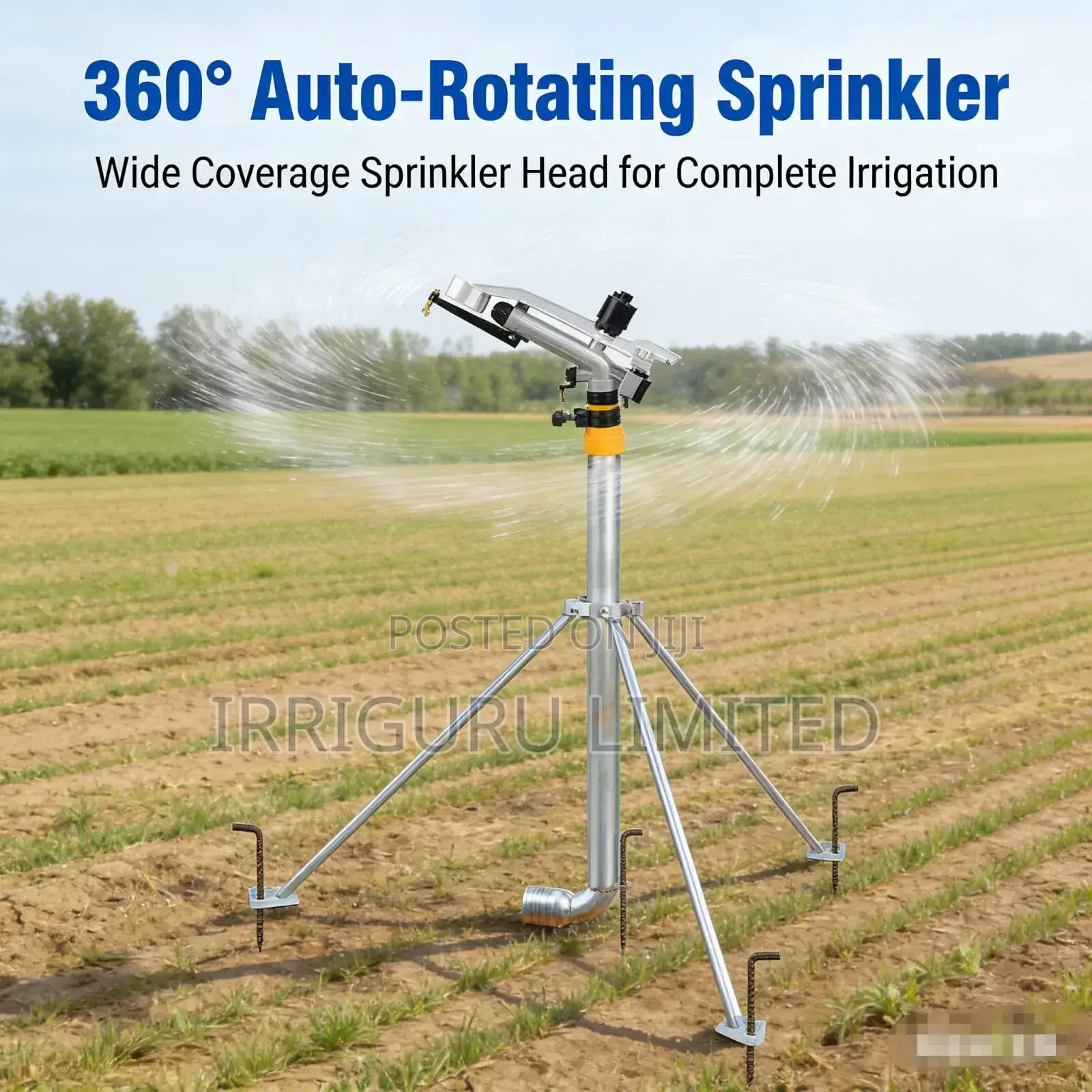 Auto-Rotating Sprinkler