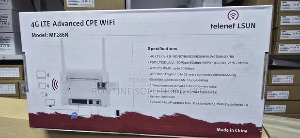 Telenet 4g Simcard Router Mf286n - thumbnail 2