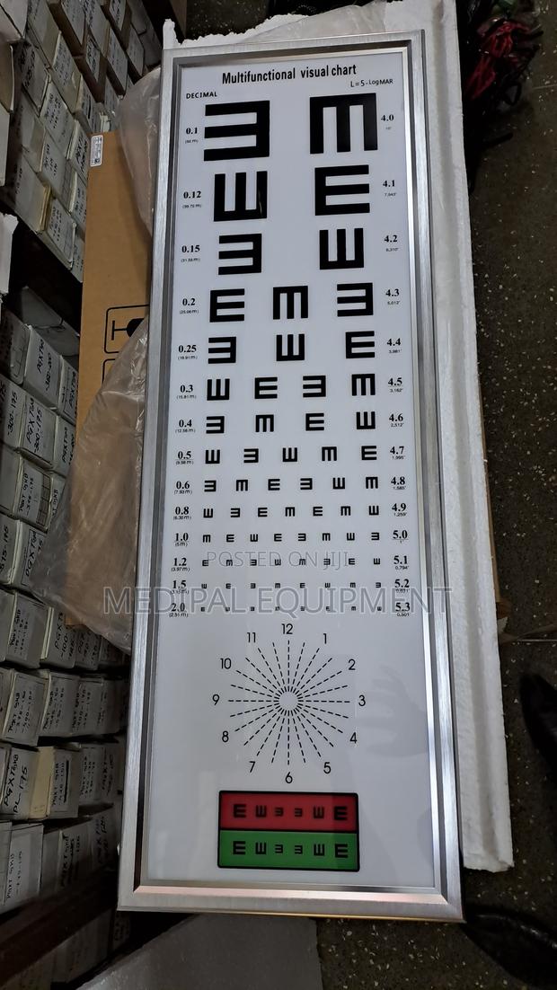 Snelle’S Chart /Led Eye Chart-2.5m Professional Optical Tool - main view