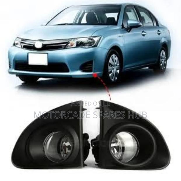 Toyota Axio 2012_2014 Fog Lights With Covers Set