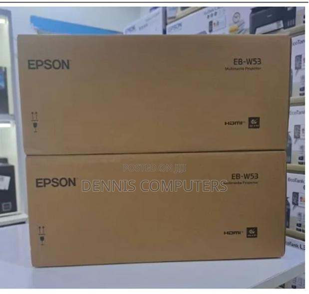 Epson Eb-W53 4000 Lumen Wxga Projector