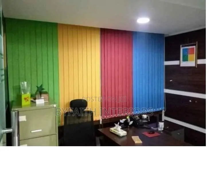 Office Refined Vertical Blinds
