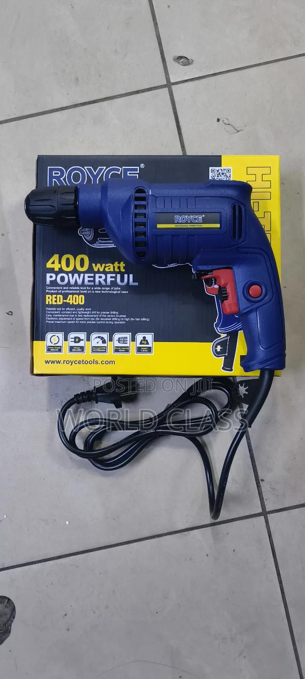 Heavy Duty 400w Electric Drill -Royce - main view