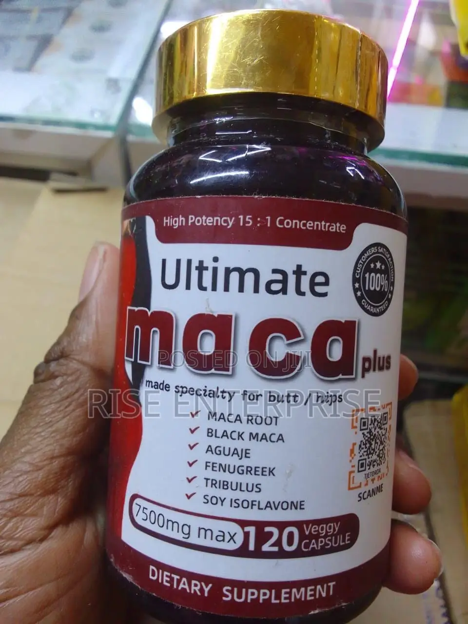 Hip/Butt Ultimate Maca Plus -7500mg Capsules
