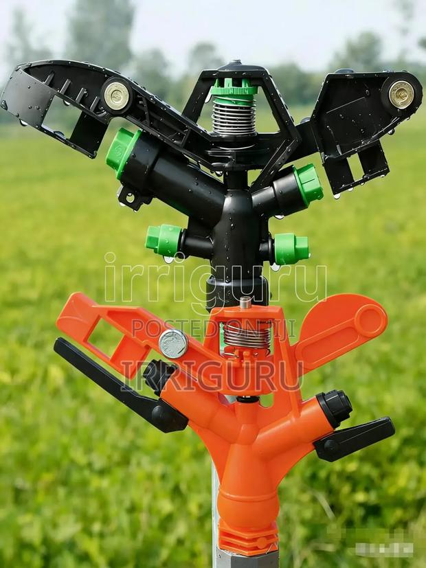 Orange Sprinkler Head - main view