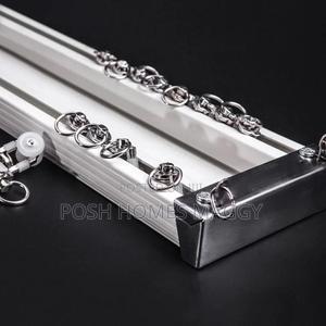 Support Straight Curtain Rails Double - thumbnail 2