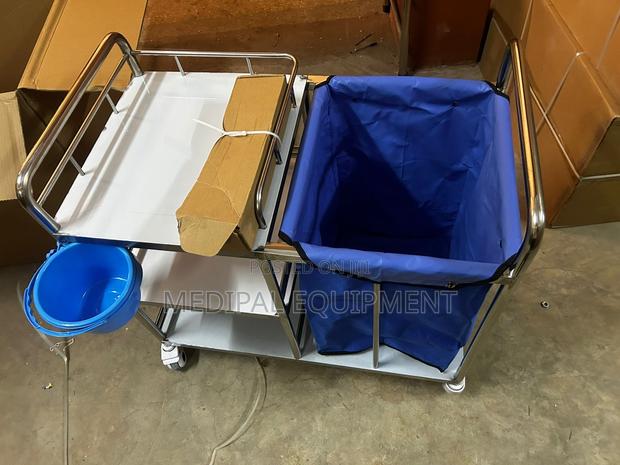 Linen Trolley-Imported Stainless Steel - main view