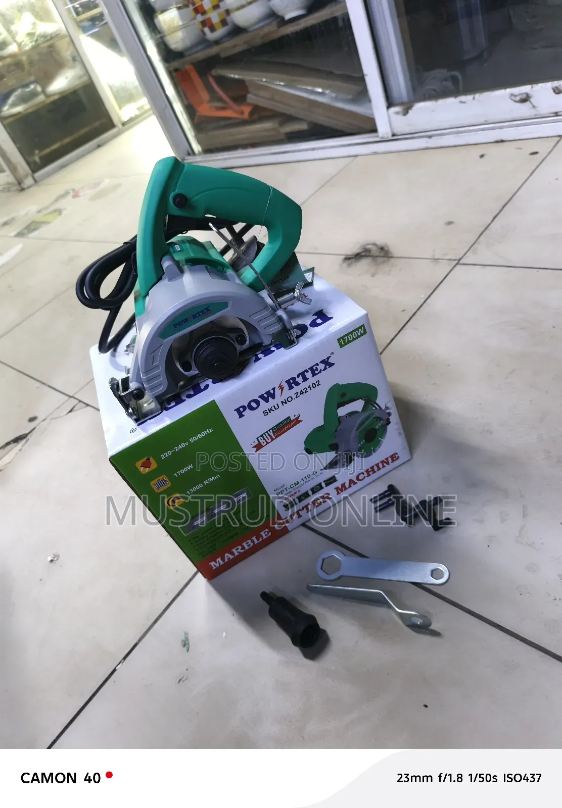 Powertex Marble Cutter
