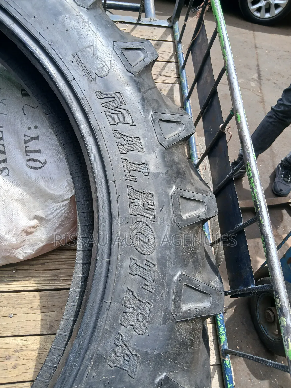 Tractor Agricultural Tyres 13.6-38 Malhotra Nylon Made in India.