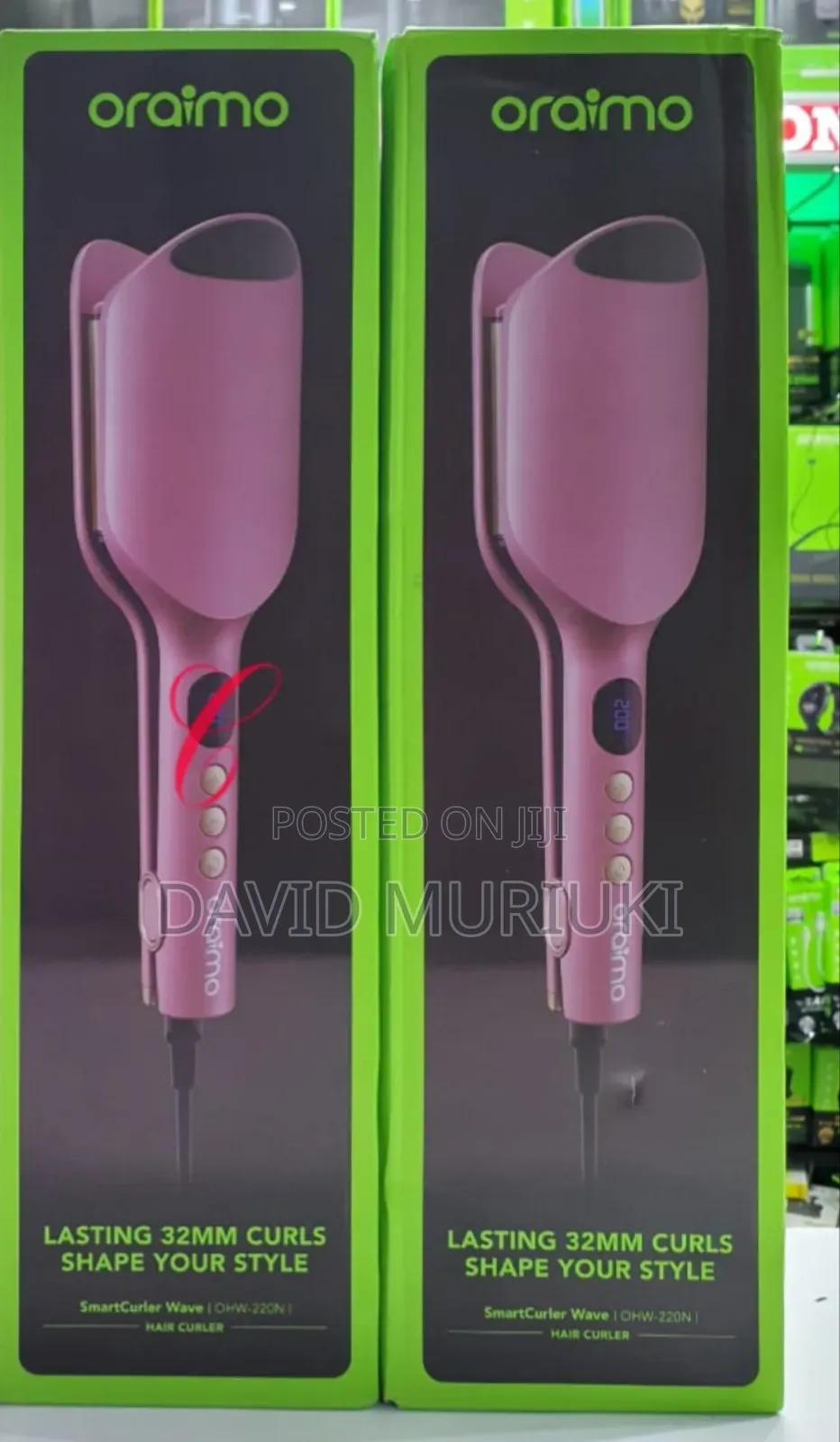 Oraimo Smart Curler Wave Ohw-220n 32mm Hair Curler
