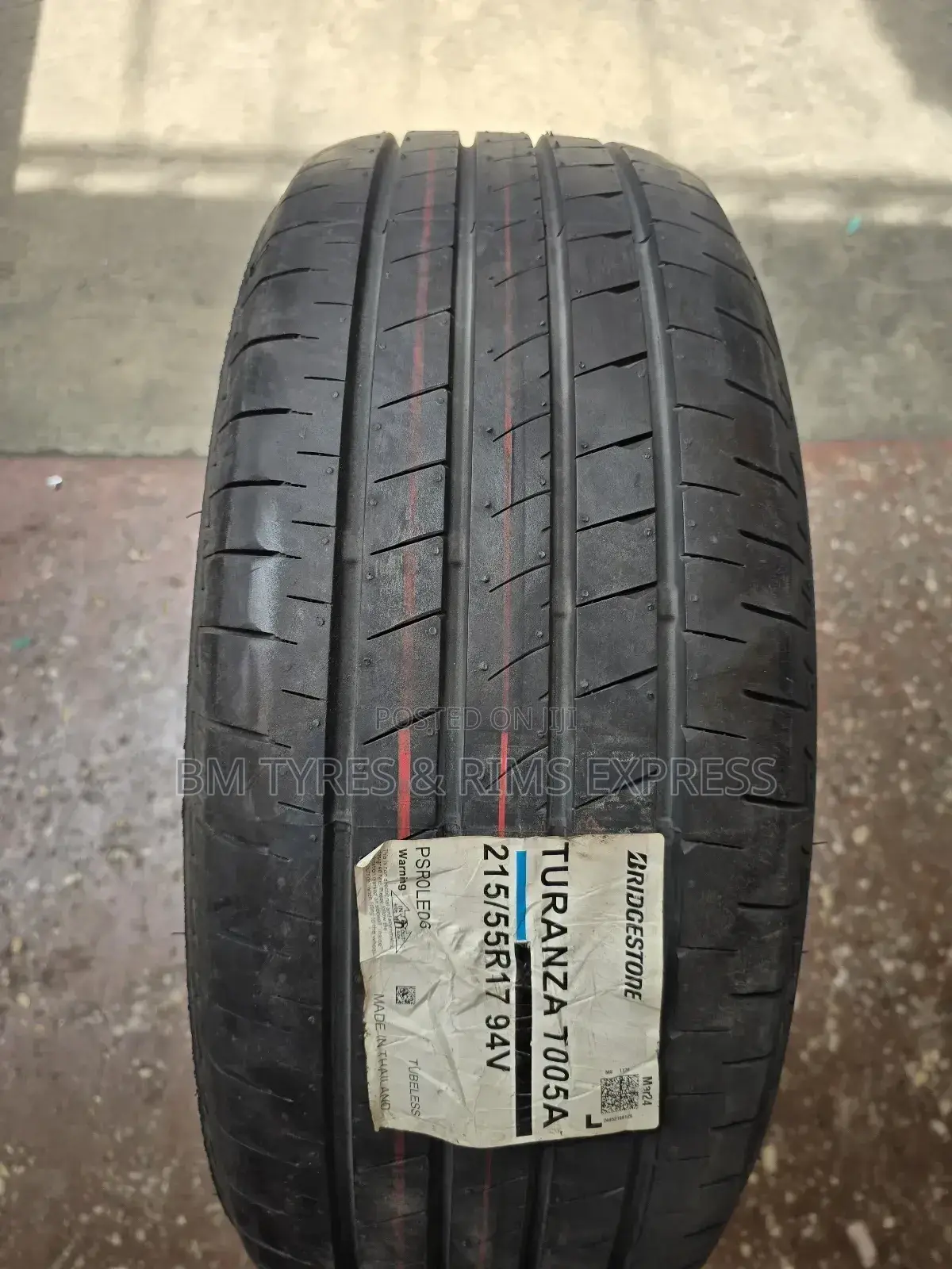 215 /55 R17 Brigstone Tyres.